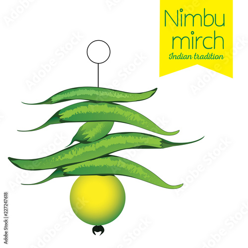 Indian Nimbu Mirch Idea