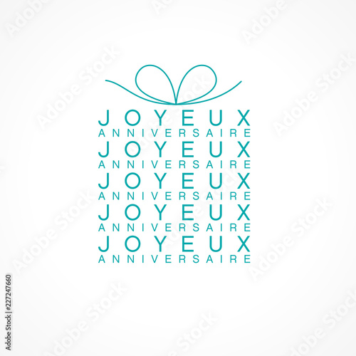 joyeux anniversaire