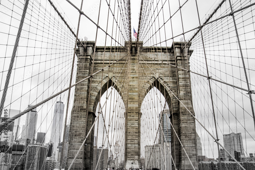 Fototapeta premium Puente de brooklyn