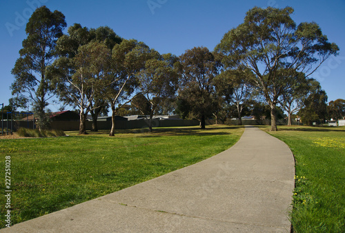 Clean footpath
