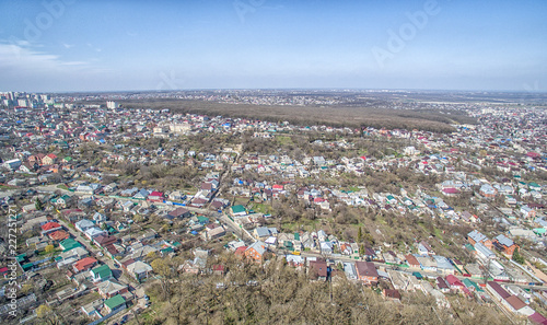 Square of the city of Stavropol. Russia