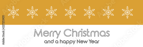 Schneeflocken - Merry Christmas