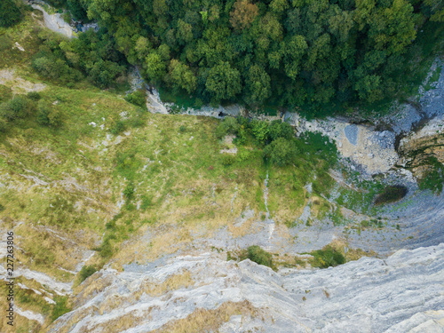 Gujuli, bird's eye view with drone, Spain
 photo