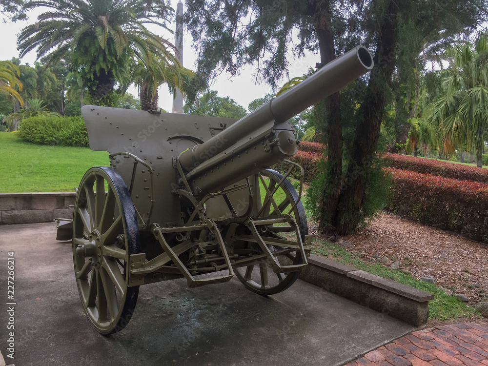 Cannon at Rockhampton botanic gardens