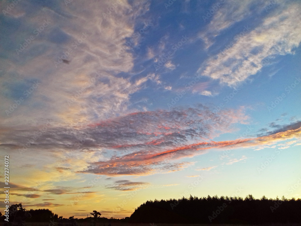 Obraz premium beautuful sunset