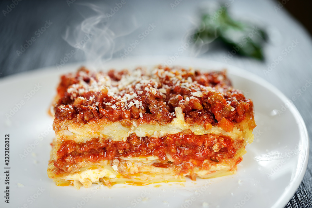 lasagne al forno fumanti lasagne al forno fumanti