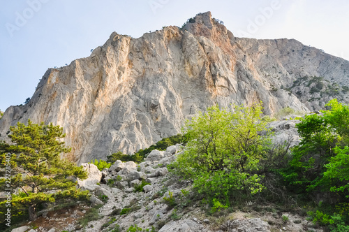 Mountain rocks