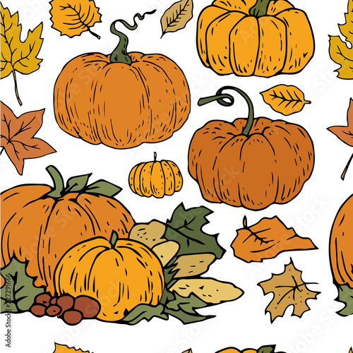 pumpkin pattern set