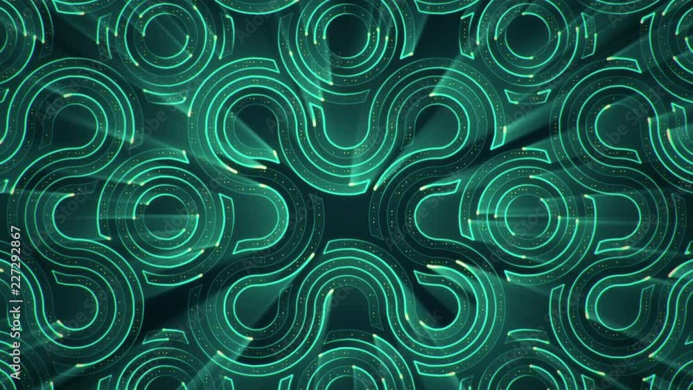 Abstract technologic background with stripes and particles. Animation of circuit electric signal with light shine. Animation of seamless loop. Abstract technologic background with stripes and particles. Animation of circuit electric signal with light shine. Animation of seamless loop.