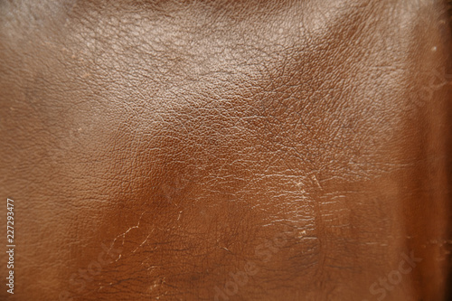 brown leather texture macro