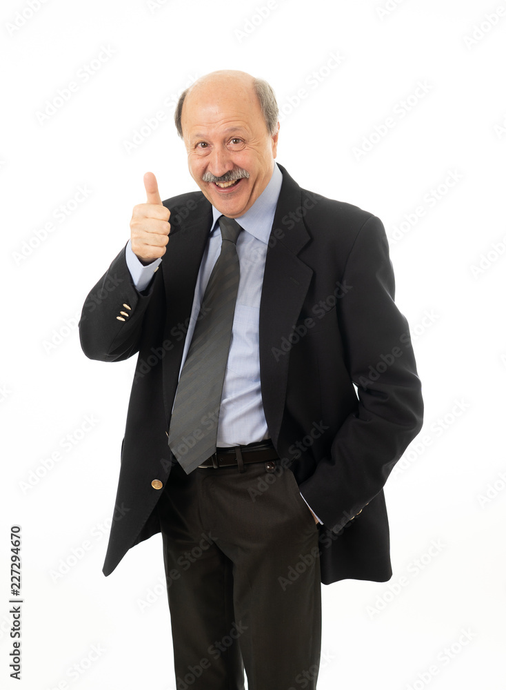 full body portrait of happy confident senior businessman full body portrait of happy confident senior businessman