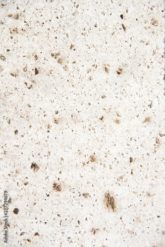 軽石凝灰岩の表面