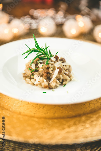 Maronen Waldpilz Risotto photo