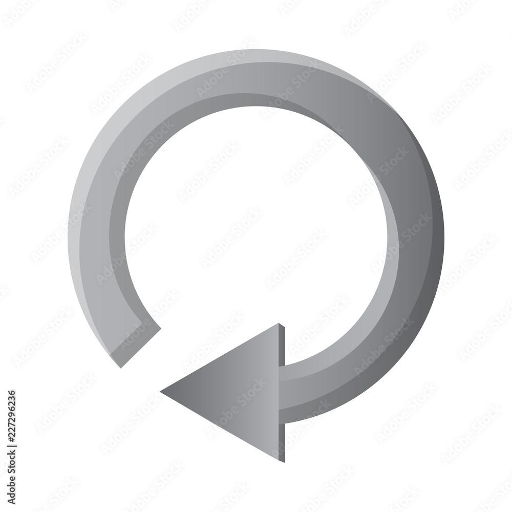 Vector design of element and arrow sign. Collection of element and direction stock symbol for web.