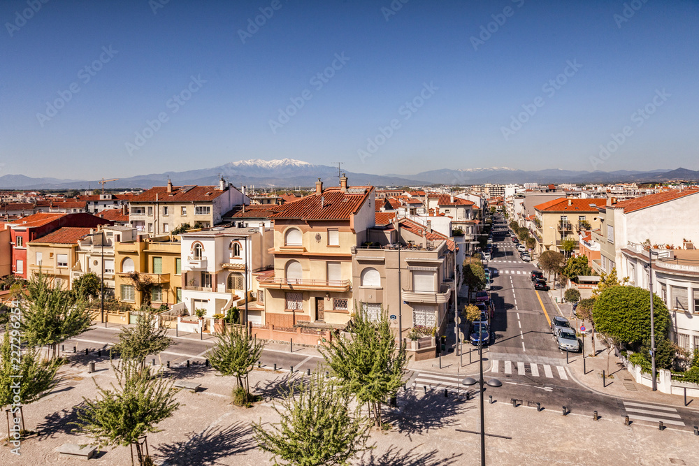 Perpignan from the Castle of the Kings of Majorca
