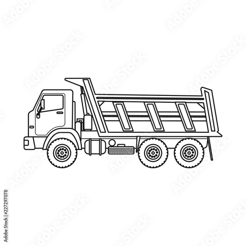 Vector design of build and construction sign. Collection of build and machinery stock vector illustration.