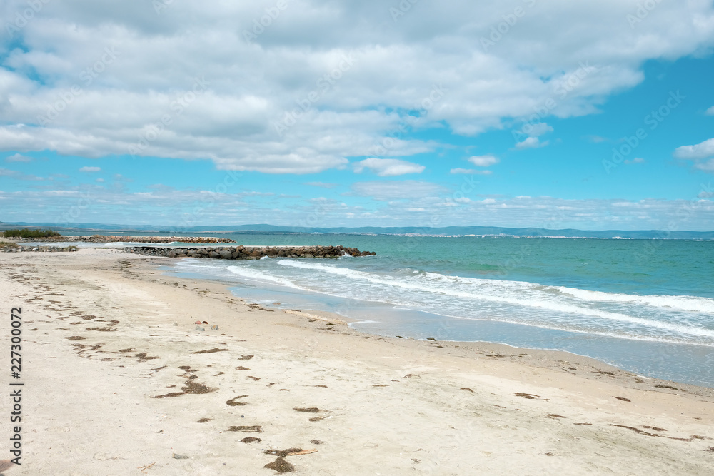 Fototapeta premium Vacation And Tourism Concept. Paradise Beach.