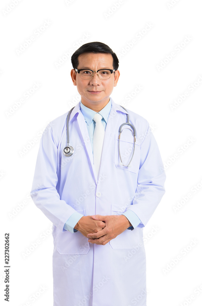 Medical physician doctor man over white background. Medical physician doctor man over white background.