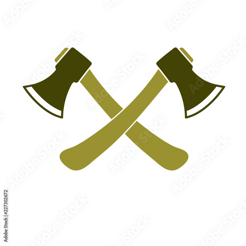The ax icon. Axe symbol