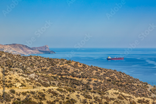 Near the village of Kaloi Limenes, Crete photo