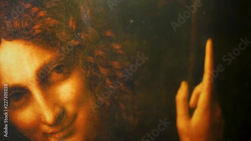 Leonardo da Vinci Saint John the Baptist is a High Renaissance oil painting exhibited at the museum