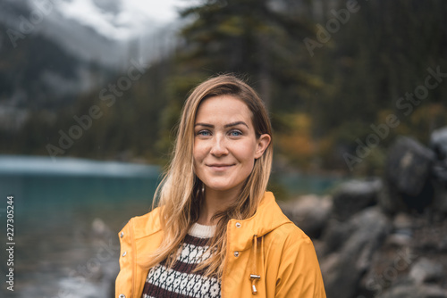 Fotografie Outdoor girl in nature