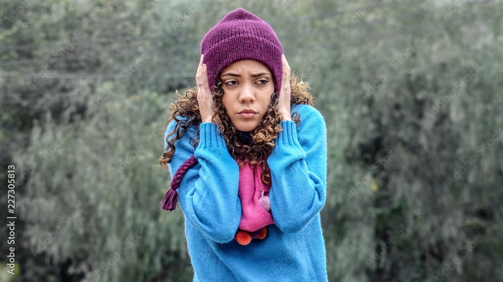 Cold And Lonely Cute Peruvian Teenage Female Cold And Lonely Cute Peruvian Teenage Female