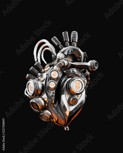 Fototapeta Naklejka Na Ścianę i Meble -  Robotic heart