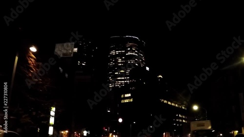 東京都市風景、六本木ヒルズ付近