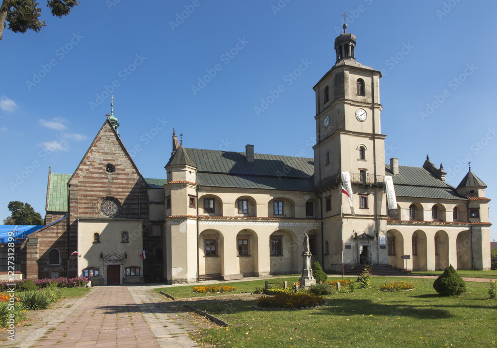Cistercian abbey and church in Wachock