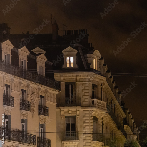 facade of Grenoble at night © philippe paternolli