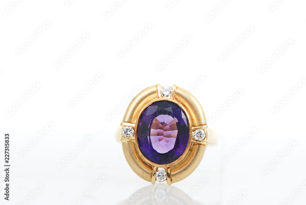 luxury jewelry on white background luxury jewelry on white background