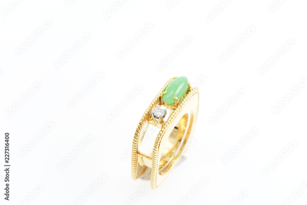 luxury jewelry on white background luxury jewelry on white background
