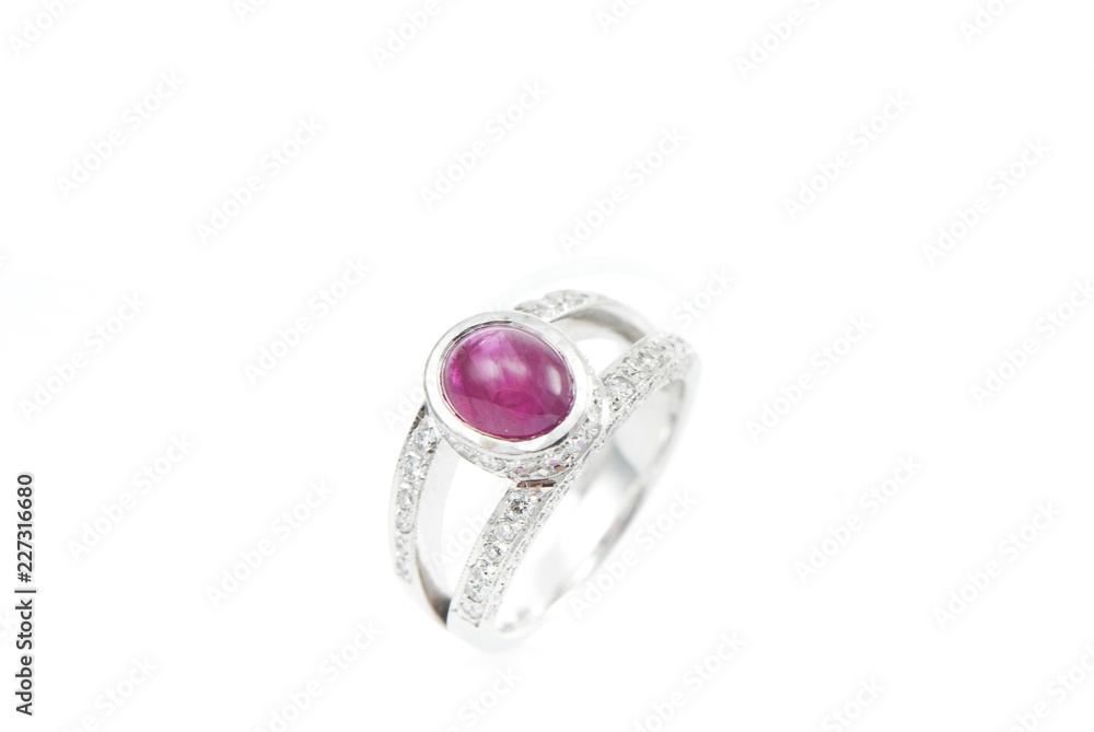 luxury jewelry on white background luxury jewelry on white background