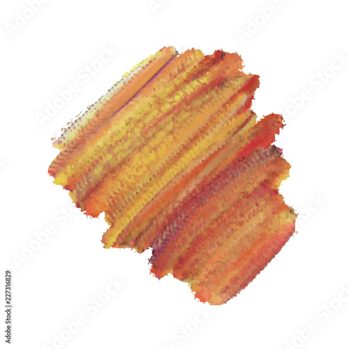 vector DAB of paint of a yellow shade
