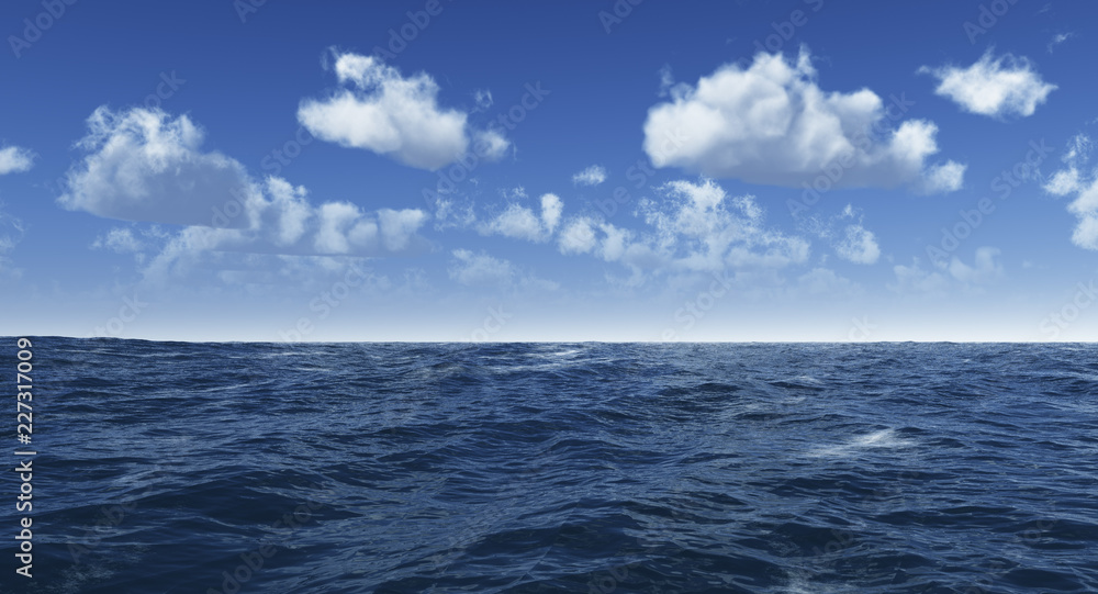 Beautiful sea and clouds sky Beautiful sea and clouds sky