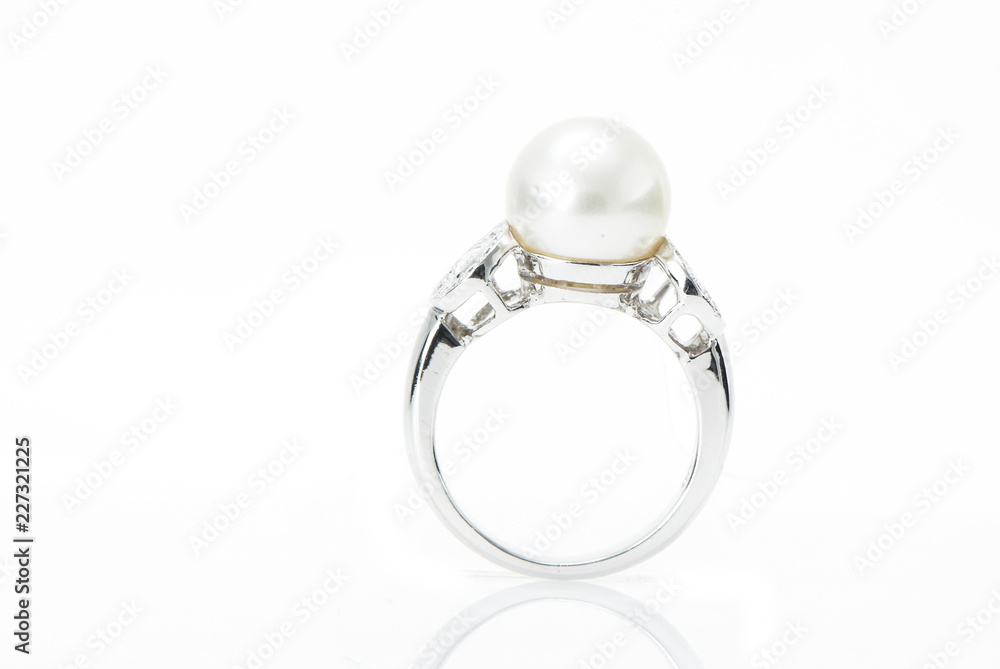 luxury jewelry on white background luxury jewelry on white background