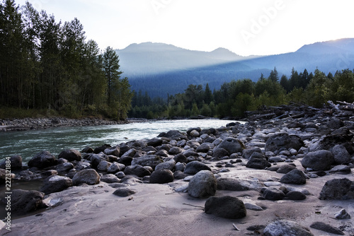 Suiattle River Sand Bar