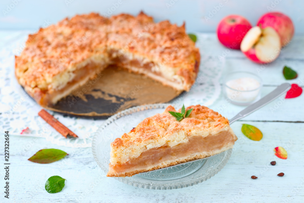 Apfel-Streusel-Kuchen Apfel-Streusel-Kuchen
