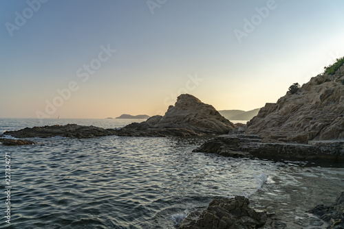 Sentir Litoral am Cap Camarat am Mittelmeer  Buchten  Felsen  Sonne