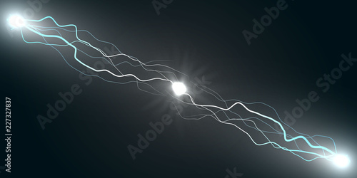 Electric lightning  thunder