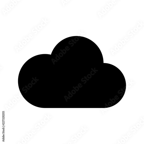 Cloud Network Transfers Gui Web vector icon