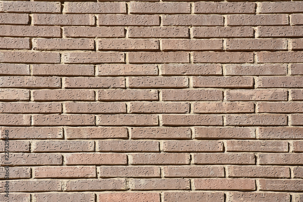 Natural brick background Natural brick background