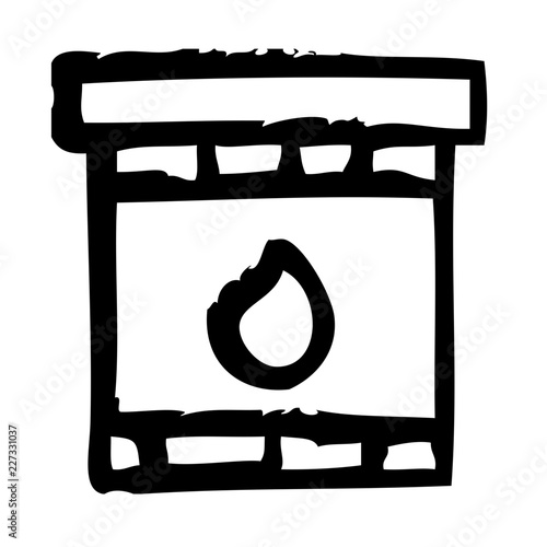 Chemny Fire Real Estate Building Holdings vector icon photo