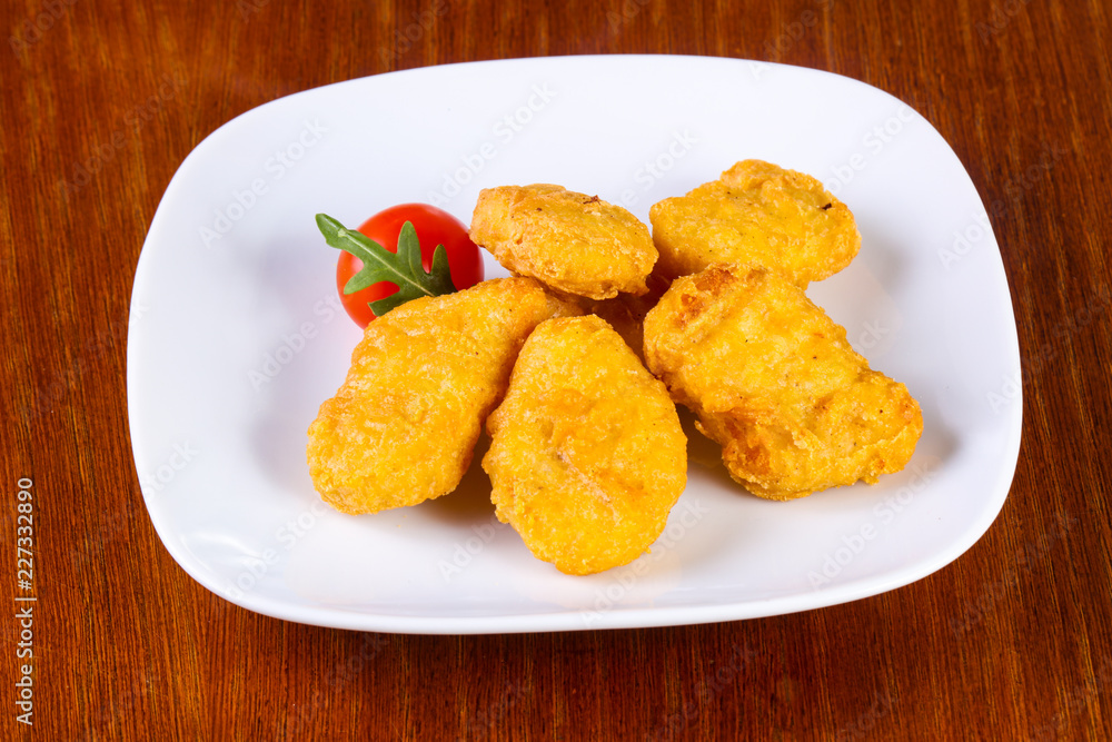 Chicken nuggets heap Chicken nuggets heap