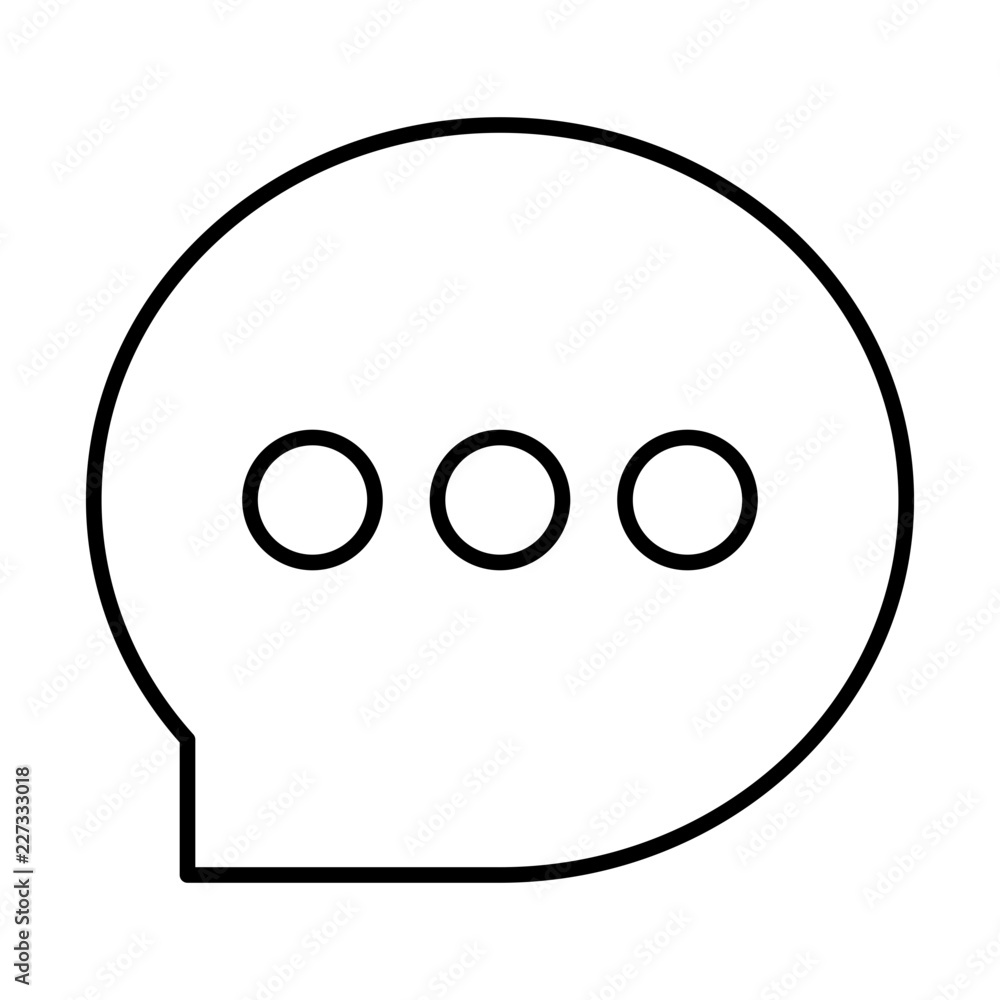 Chat Blog Website User Interface Online Homepage vector icon Chat Blog Website User Interface Online Homepage vector icon