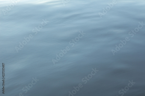 blurred and smooth water surface. long exposure