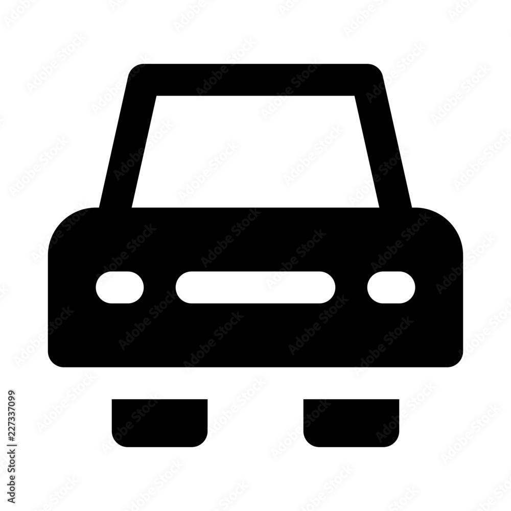Car 2 City Town Map Locations vector icon Car 2 City Town Map Locations vector icon