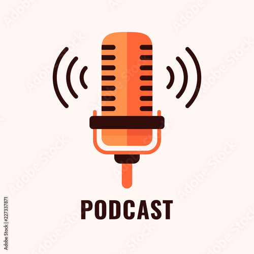Podcast logotype.