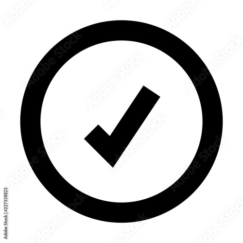 Check Hook Okay Quality Fast Express vector icon